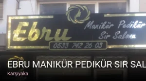 Karşıyaka ebru manikür pedikür sir salonu — Pedikür