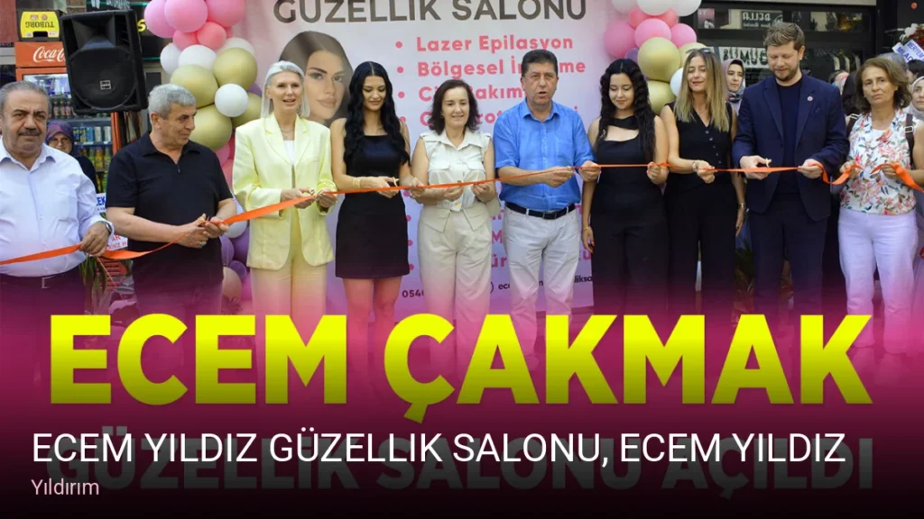 Yıldırım Ecem Yıldız Güzellik Salonu, Ecem Yıldız Bayan Kuaförü — Manikür, Pedikür, Cilt Bakımı
