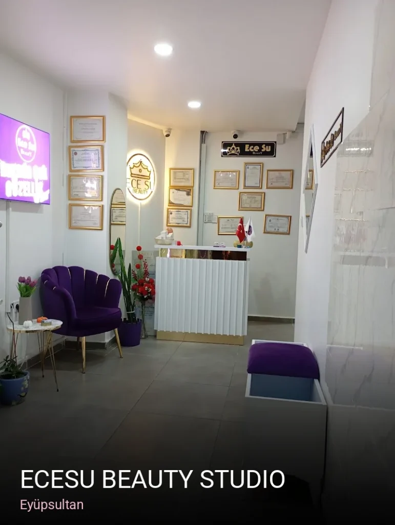 Eyüpsultan Ecesu Beauty Studio | Güzellik Salonu | Cilt Bakımı | Bölgesel İncelme | Lazer Epilasyon | Kirpik Lifting | Alibey