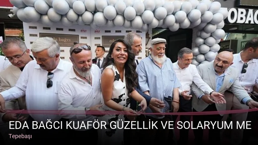 Tepebaşı EDA BAĞCI KUAFÖR GÜZELLİK VE SOLARYUM MERKEZİ ESKİŞEHİR — Manikür, Pedikür, Cilt Bakımı