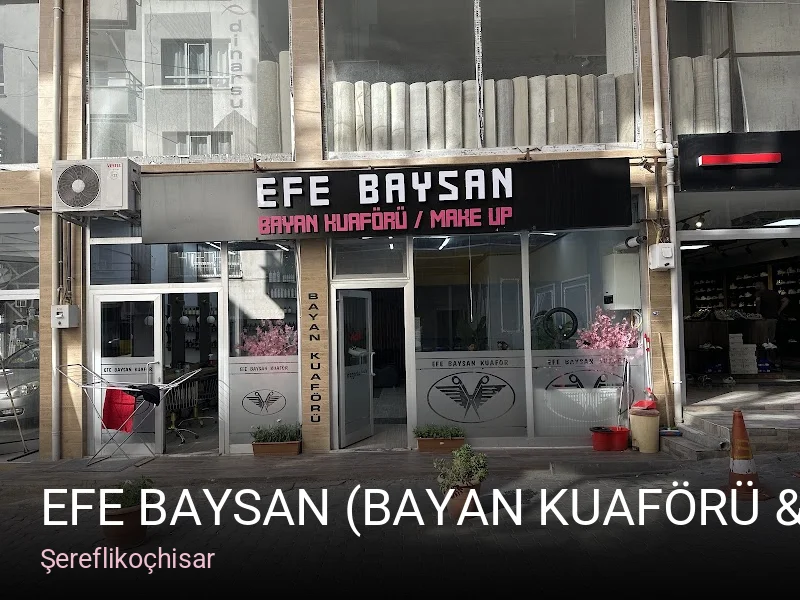 Şereflikoçhisar Efe baysan (bayan kuaförü &güzellik salonu) — Saç Bakımı, Keratin