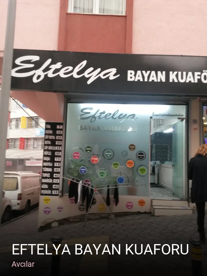 Avcılar Eftelya Bayan Kuaforu — Saç Bakımı, Keratin