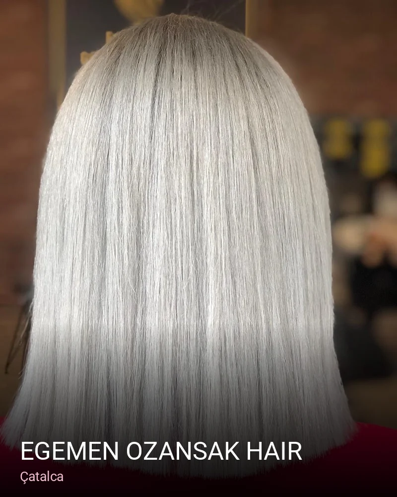 Çatalca Egemen ozansak hair — Saç Bakımı, Keratin