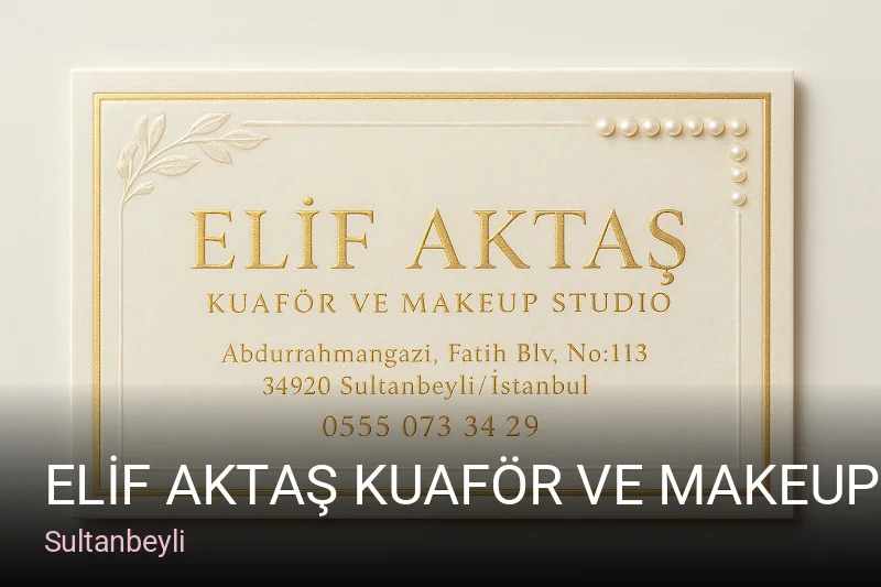 Sultanbeyli ELİF AKTAŞ KUAFÖR VE MAKEUP STUDIO — Saç Bakımı, Keratin