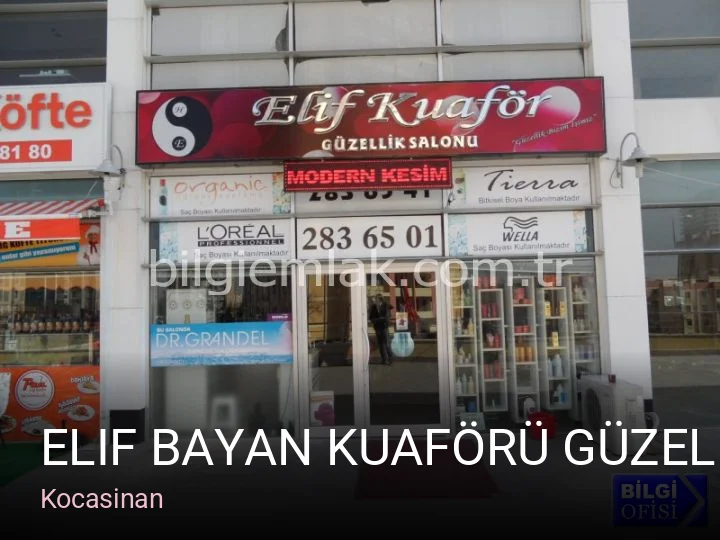 Kocasinan Elif Bayan Kuaförü Güzellik Salonu — Saç Bakımı, Keratin