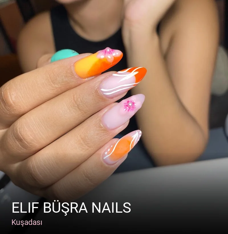 Kuşadası Elif Büşra Nails — Manikür, Pedikür, Protez Tırnak