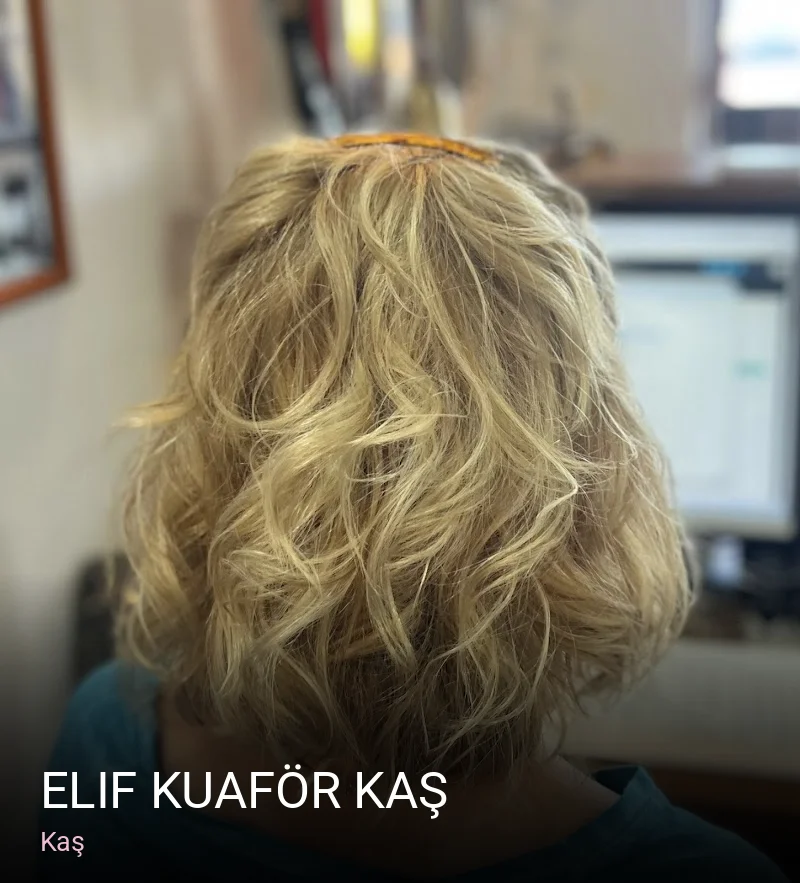 Kaş Elif Kuaför Kaş — Saç Bakımı, Keratin