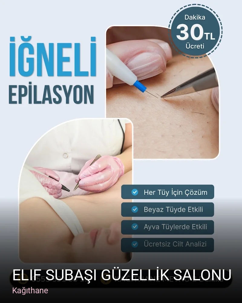 Kağıthane Elif Subaşı GÜZELLİK SALONU — Manikür, Pedikür, Cilt Bakımı