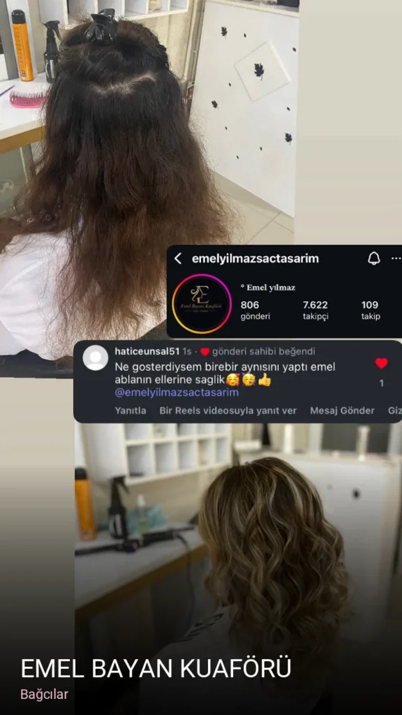 Bağcılar Emel Bayan Kuaförü — Saç Bakımı, Keratin