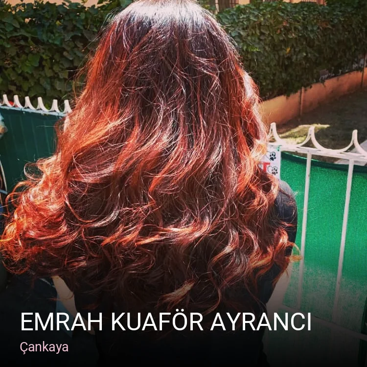 Çankaya EMRAH KUAFÖR AYRANCI — Saç Bakımı, Keratin