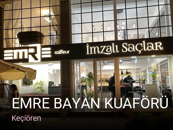 Keçiören Emre Bayan kuaförü ve güzellik salonu — Saç Bakımı, Keratin