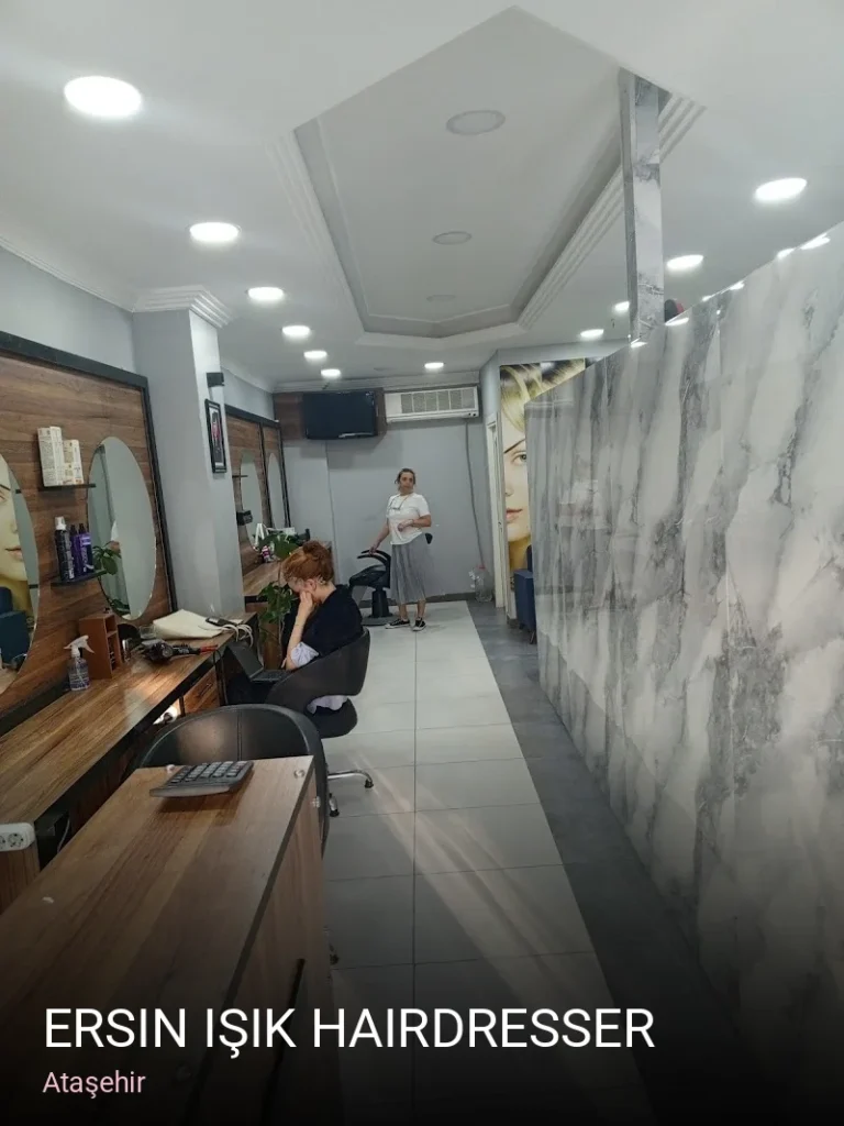 Ataşehir Ersin ışık hairdresser — Saç Bakımı, Keratin