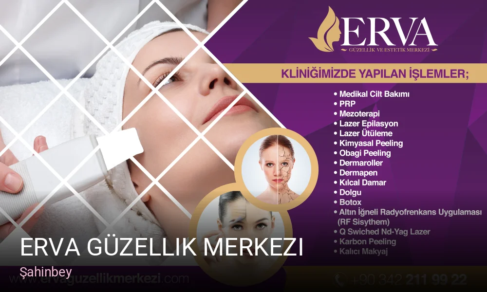 Şahinbey Erva Güzellik Merkezi — Manikür, Pedikür, Cilt Bakımı