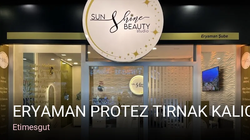 Etimesgut Eryaman Protez Tırnak Kalıcı Oje Sunshine Beauty Studio — Manikür, Pedikür, Cilt Bakımı