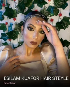 Seferihisar Esilam kuaför hair steyle makeup — Keratin