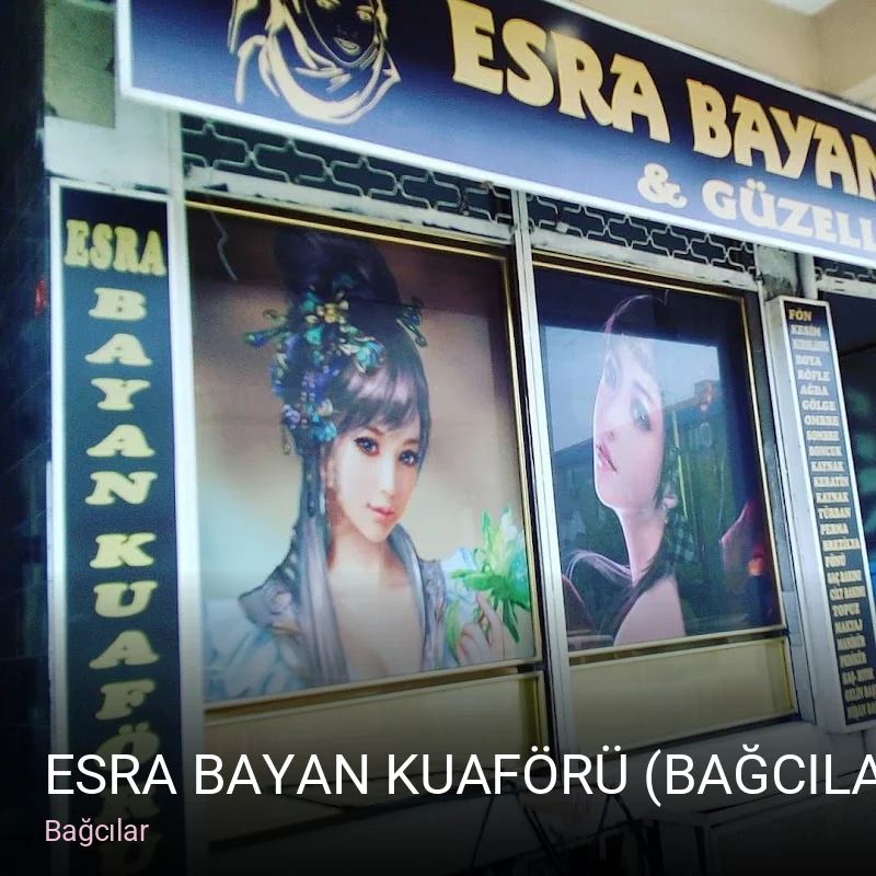 Bağcılar Esra Bayan Kuaförü (Bağcılar olympik Stad) — Manikür, Pedikür, Cilt Bakımı