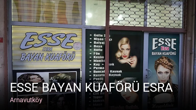 Arnavutköy Esse Bayan Kuaförü Esra — Saç Bakımı, Keratin