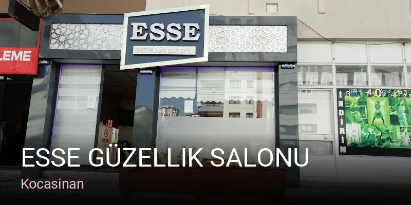 Kocasinan Esse Güzellik Salonu — Manikür, Pedikür, Cilt Bakımı