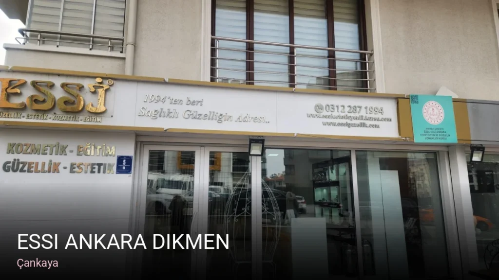 Çankaya Essi Ankara Dikmen — Manikür, Pedikür, Cilt Bakımı