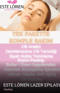 Tepebaşı Este Lórien Lazer Epilasyon Eskişehir Güzellik Merkezi — Cilt Bakımı