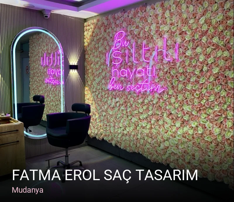 Mudanya Fatma Erol saç tasarım — Saç Bakımı, Keratin