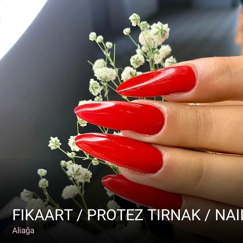 Aliağa Fikaart / Protez tırnak / Nail art / Kalıcı oje / Güçlendirme — Manikür, Pedikür, Cilt Bakımı