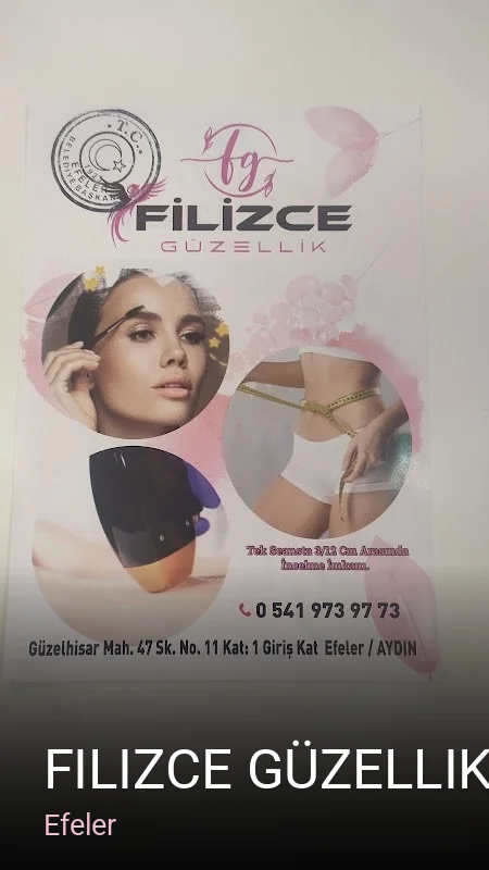 Efeler Filizce Güzellik Salonu — Manikür, Pedikür, Cilt Bakımı