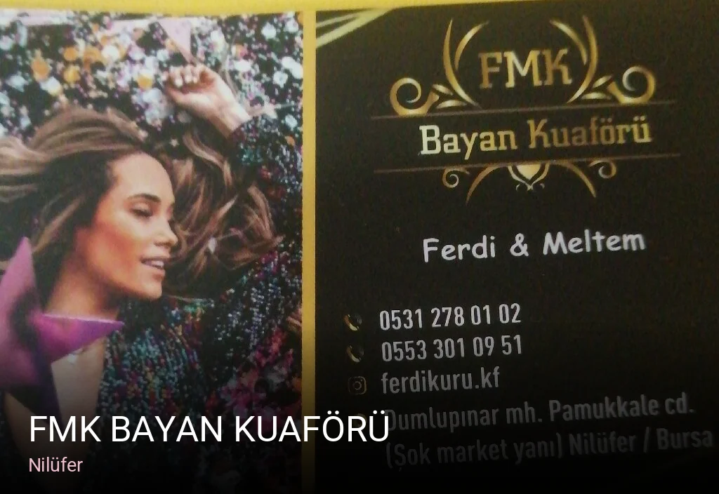 Nilüfer Fmk Bayan Kuaförü — Saç Bakımı, Keratin