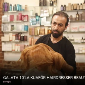 Beyoğlu Galata 10'LA kuaför HairDresser Beauty Salon /Cosmostic — Keratin
