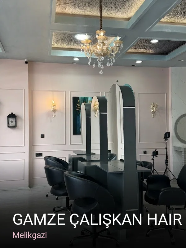 Melikgazi Gamze Çalışkan Hair Stylist - Kayseri Güzellik Salonu — Manikür, Pedikür, Cilt Bakımı