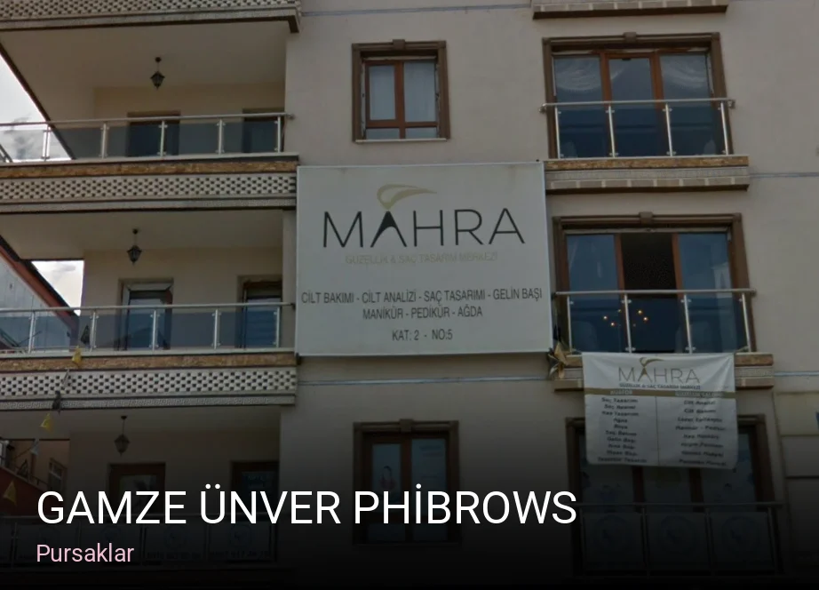 Pursaklar GAMZE ÜNVER PHİBROWS — Manikür, Pedikür, Cilt Bakımı