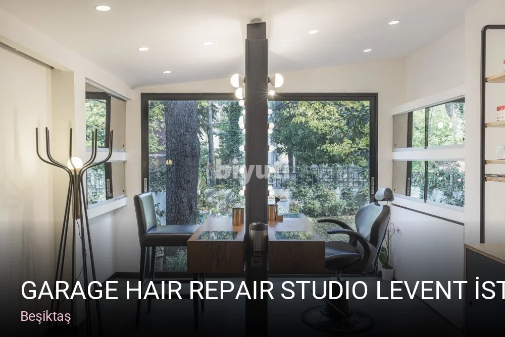 Beşiktaş Garage Hair Repair Studio Levent İstanbul Kuaför Salonu — Manikür, Pedikür, Cilt Bakımı
