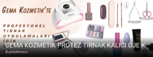 Büyükçekmece Gema Kozmetik Protez Tırnak Kalıcı Oje Kirpik Malzemeleri Toptan Parekende — Manikür
