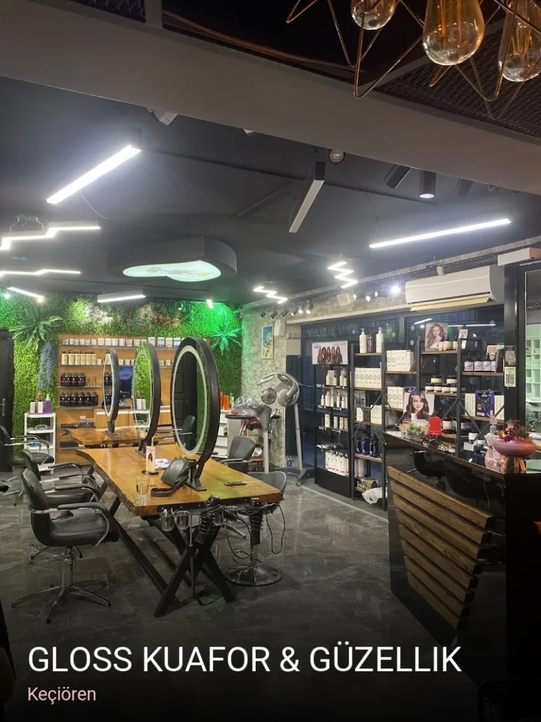 Keçiören Gloss Kuafor & Güzellik — Manikür, Pedikür, Cilt Bakımı