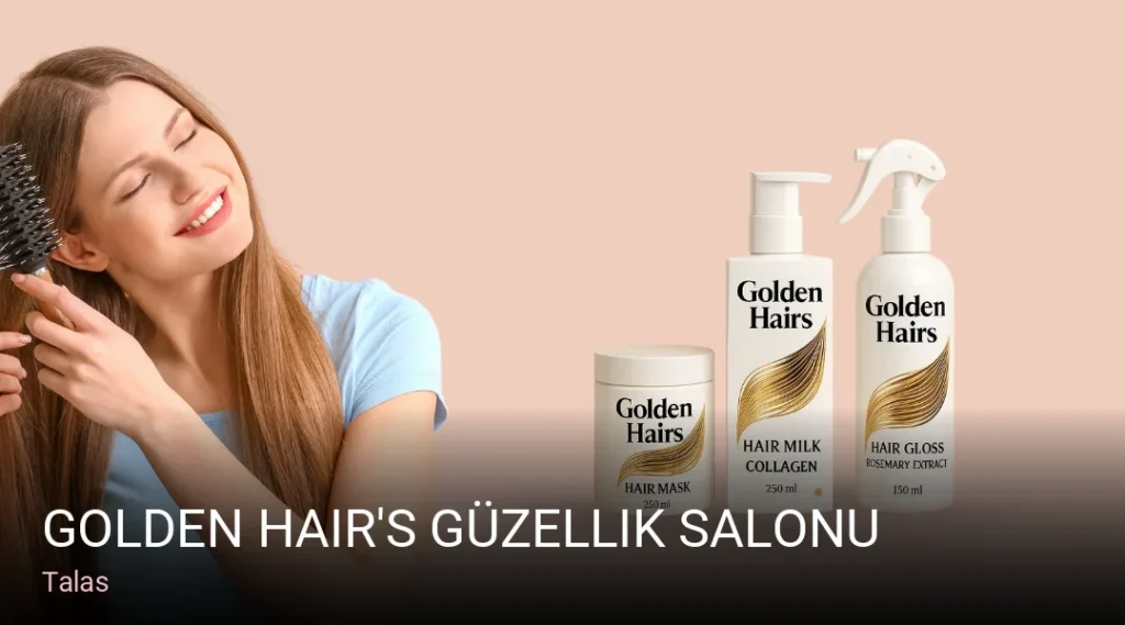 Talas Golden Hair's Güzellik Salonu — Manikür, Pedikür, Cilt Bakımı