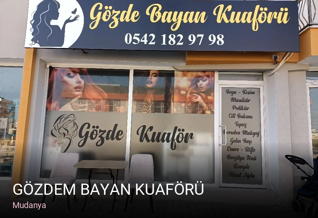 Mudanya Gözdem Bayan Kuaförü — Saç Bakımı, Keratin