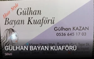Silivri Gülhan Bayan kuaförü — Keratin
