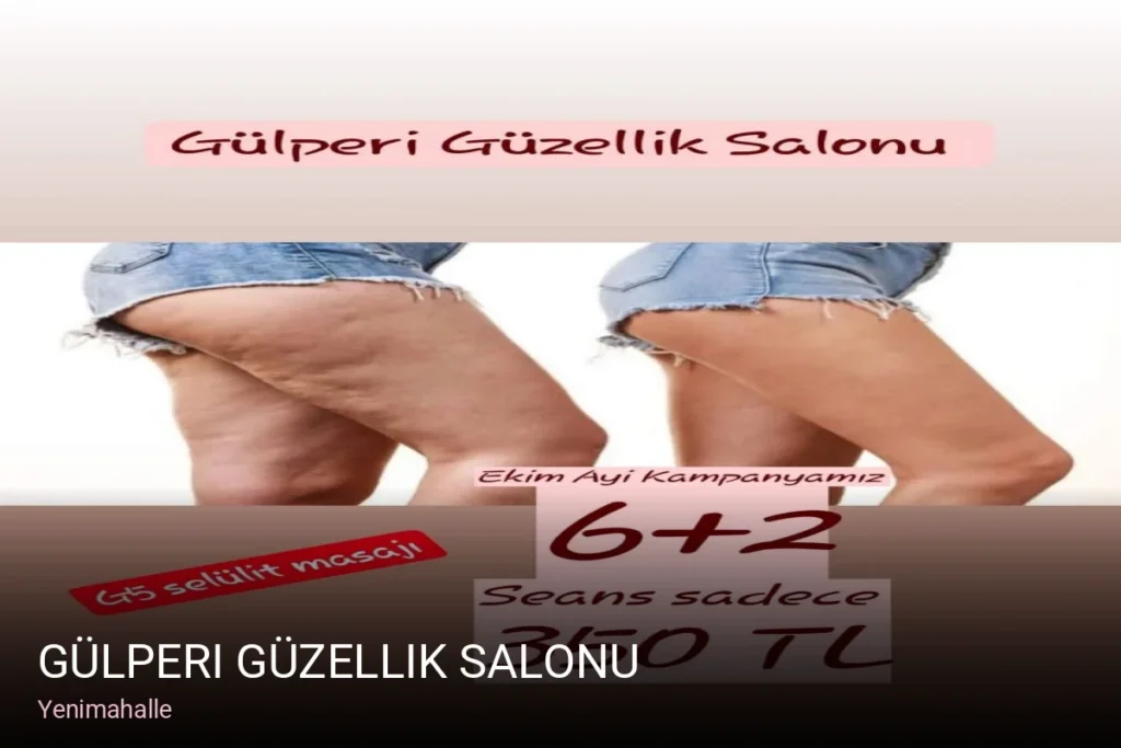 Yenimahalle gülperi güzellik salonu — Manikür, Pedikür, Cilt Bakımı