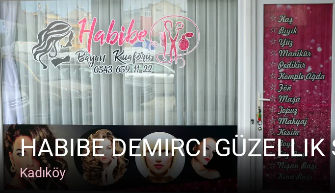 Kadıköy Habibe Demirci Güzellik Salonu — Manikür, Pedikür, Cilt Bakımı