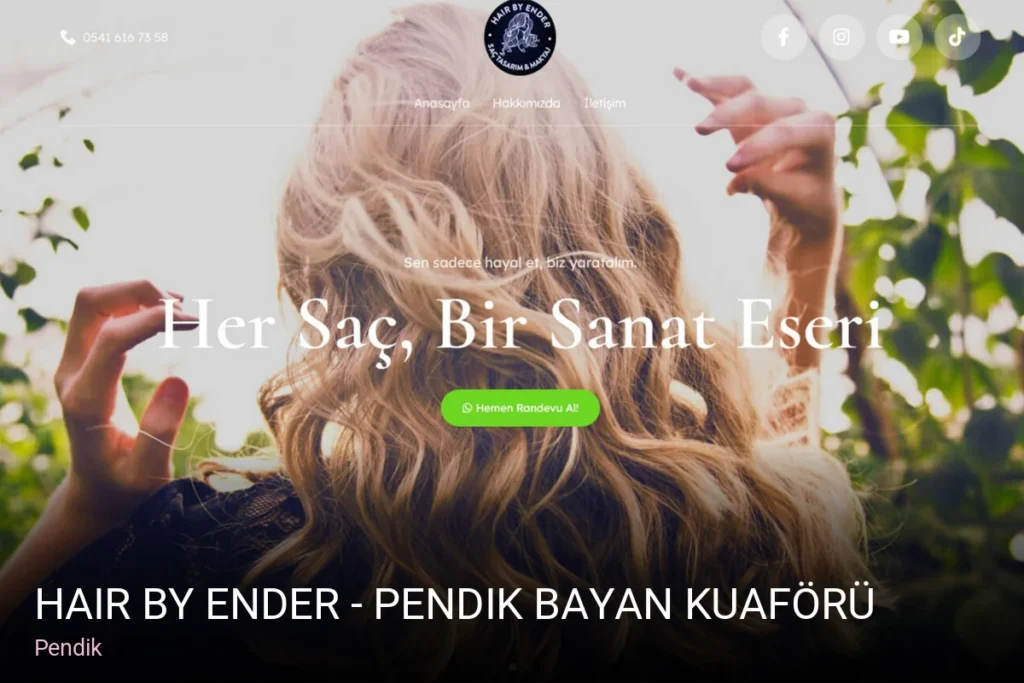 Pendik Hair By Ender - Pendik Bayan Kuaförü — Saç Bakımı, Keratin, Manikür