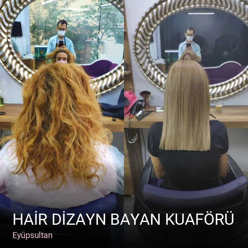 Eyüpsultan HAİR DİZAYN BAYAN KUAFÖRÜ — Saç Bakımı, Keratin, Manikür