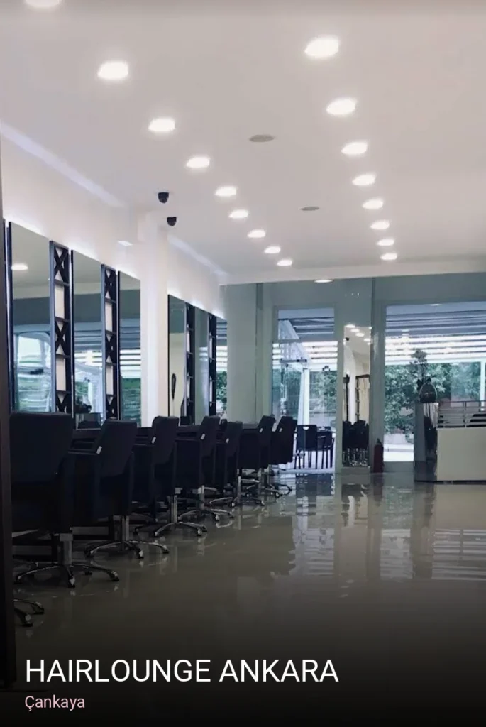 Çankaya HairLounge Ankara — Saç Bakımı, Keratin, Manikür