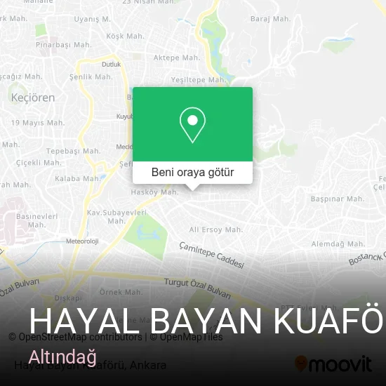 Altındağ Hayal Bayan Kuaförü — Saç Bakımı, Keratin