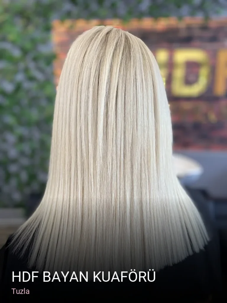 Tuzla HDF Bayan Kuaförü — Saç Bakımı, Keratin, Manikür
