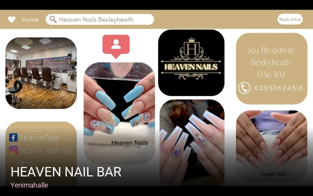 Yenimahalle Heaven Nail Bar — Manikür, Pedikür, Cilt Bakımı