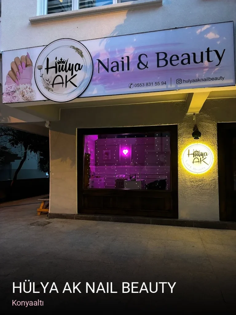 Konyaaltı Hülya Ak Nail Beauty — Manikür, Pedikür, Cilt Bakımı