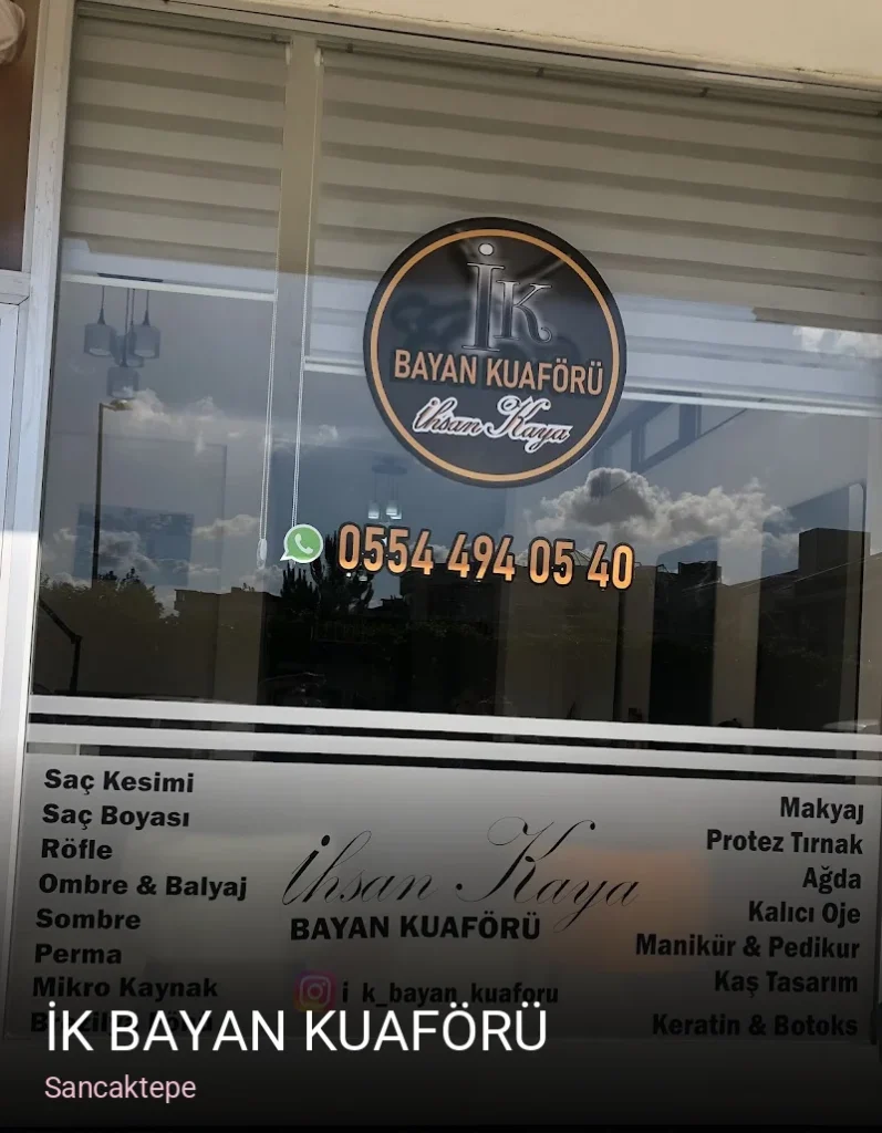 Sancaktepe İK BAYAN KUAFÖRÜ — Saç Bakımı, Keratin