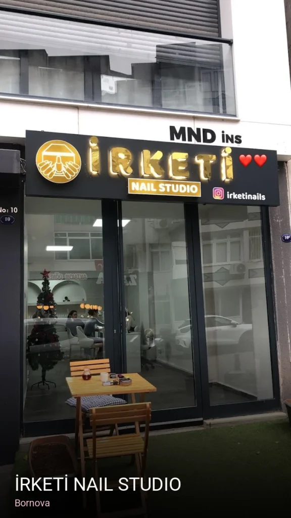 Bornova İRKETİ NAIL STUDIO — Manikür, Pedikür, Protez Tırnak