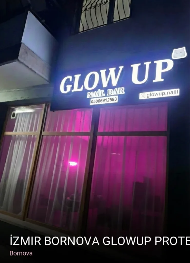 Bornova İzmir Bornova Glowup Protez Tırnak Stüdyosu — Manikür, Pedikür, Cilt Bakımı
