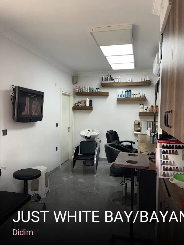 Didim Just White bay/bayan kuaförü salonu — Saç Bakımı, Keratin
